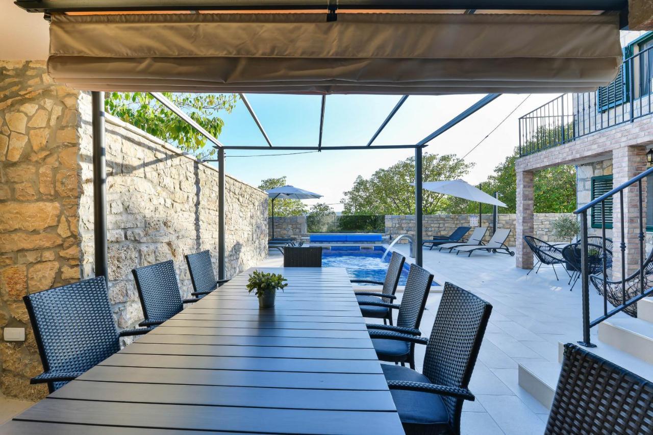 Stone Villa Didovi Snovi With Heated Pool Lisane Ostrovicke Екстер'єр фото