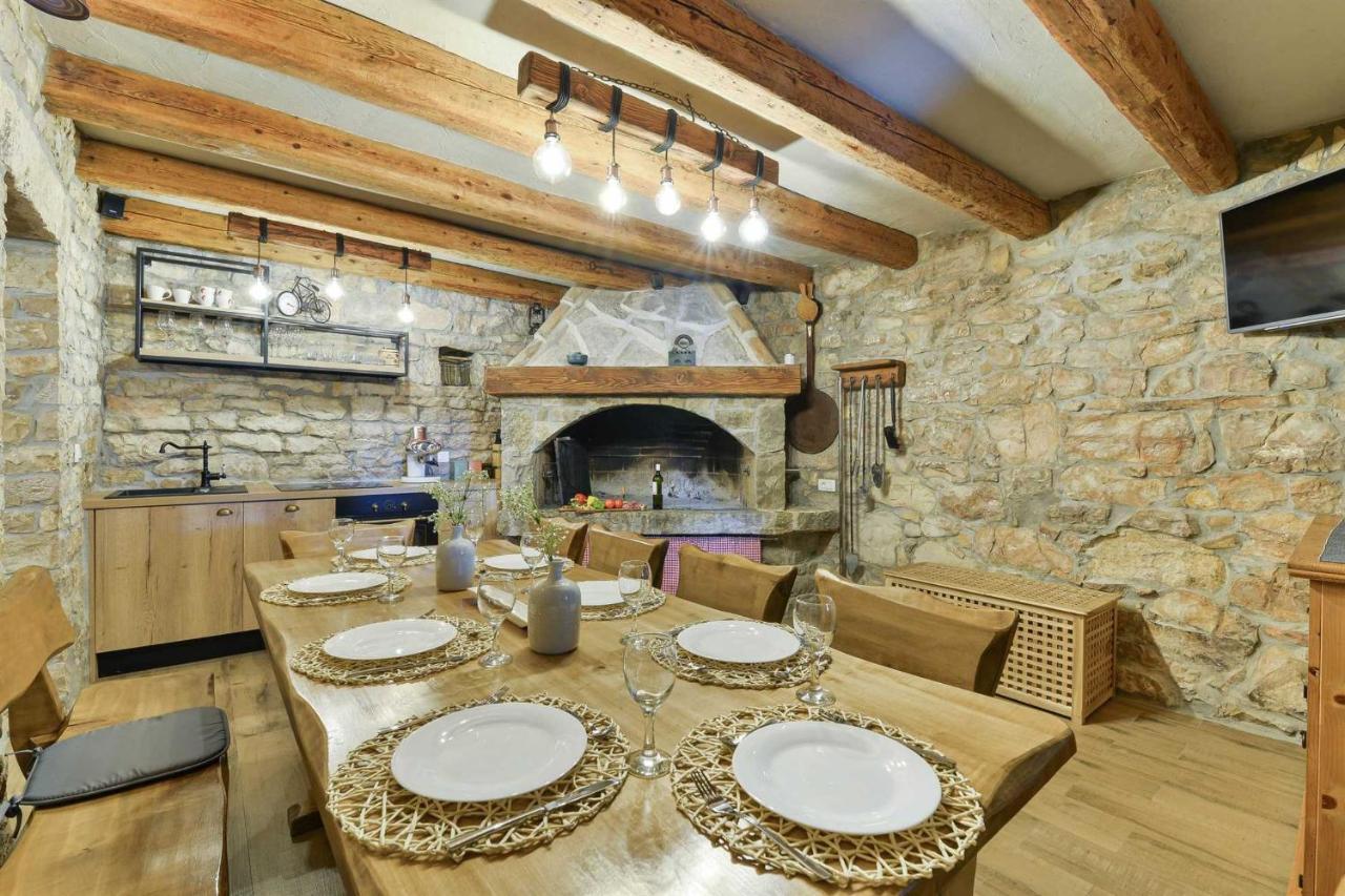 Stone Villa Didovi Snovi With Heated Pool Lisane Ostrovicke Екстер'єр фото