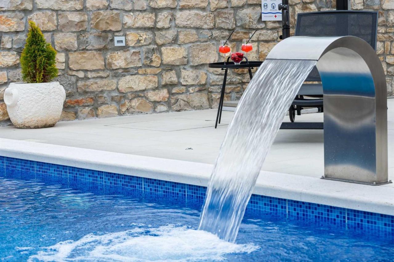 Stone Villa Didovi Snovi With Heated Pool Lisane Ostrovicke Екстер'єр фото
