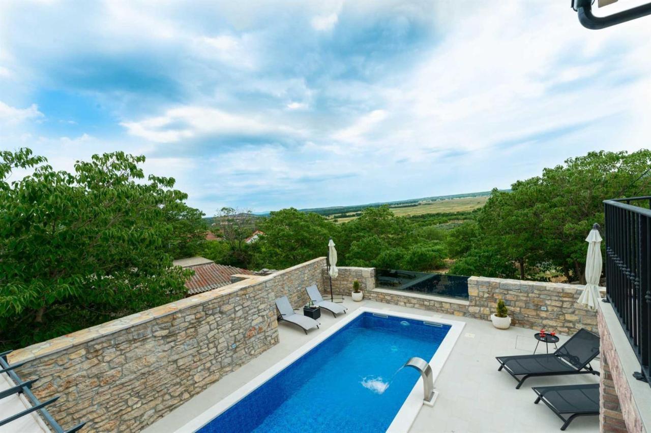 Stone Villa Didovi Snovi With Heated Pool Lisane Ostrovicke Екстер'єр фото